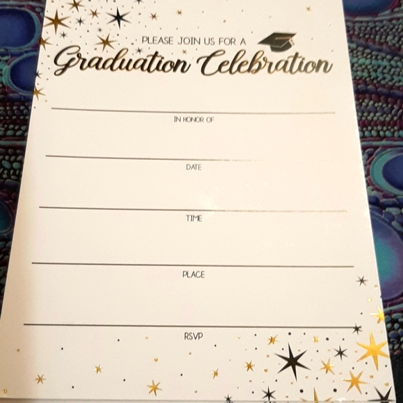 🎉Invitations 🎟📚🎓 NWOT - Picture 3 of 7